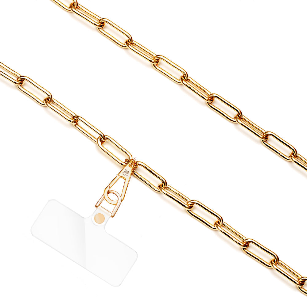 Gold Chain Phone Crossbody Strap