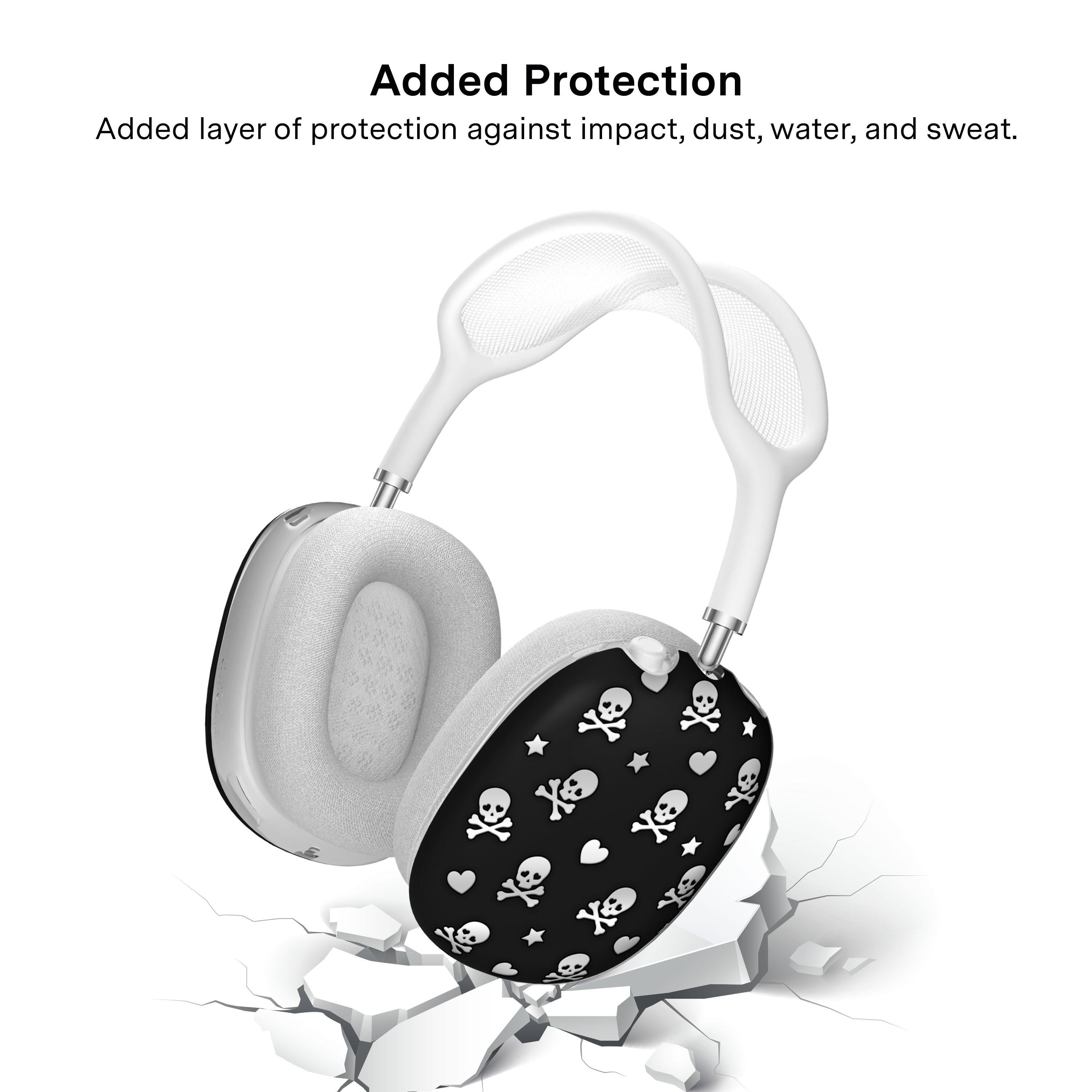 Chrome Skulls AirPod Max Case