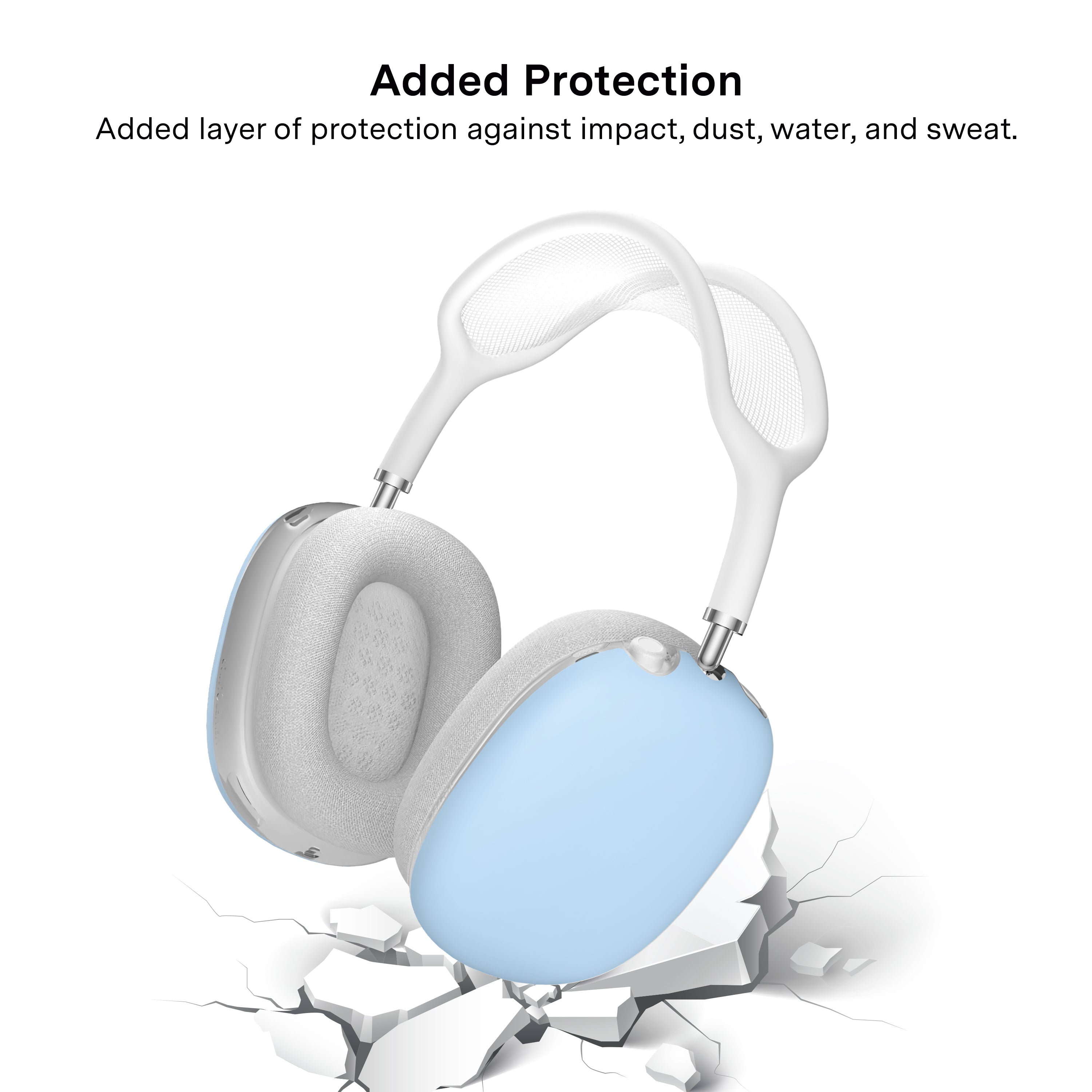 Cotton Candy Blue AirPod Max Case