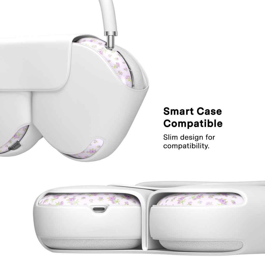 Dainty Lilac Floral AirPod Max Case