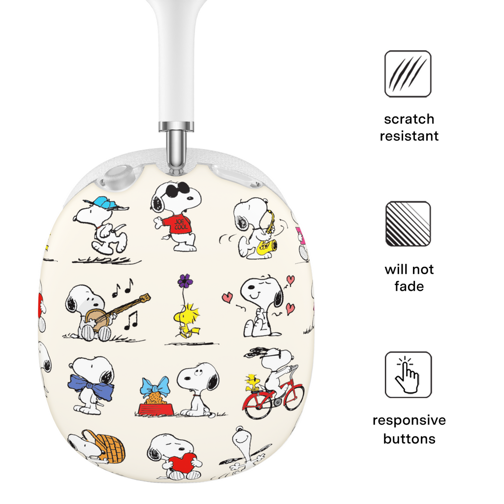 Snoopy Moods AirPod Max Case