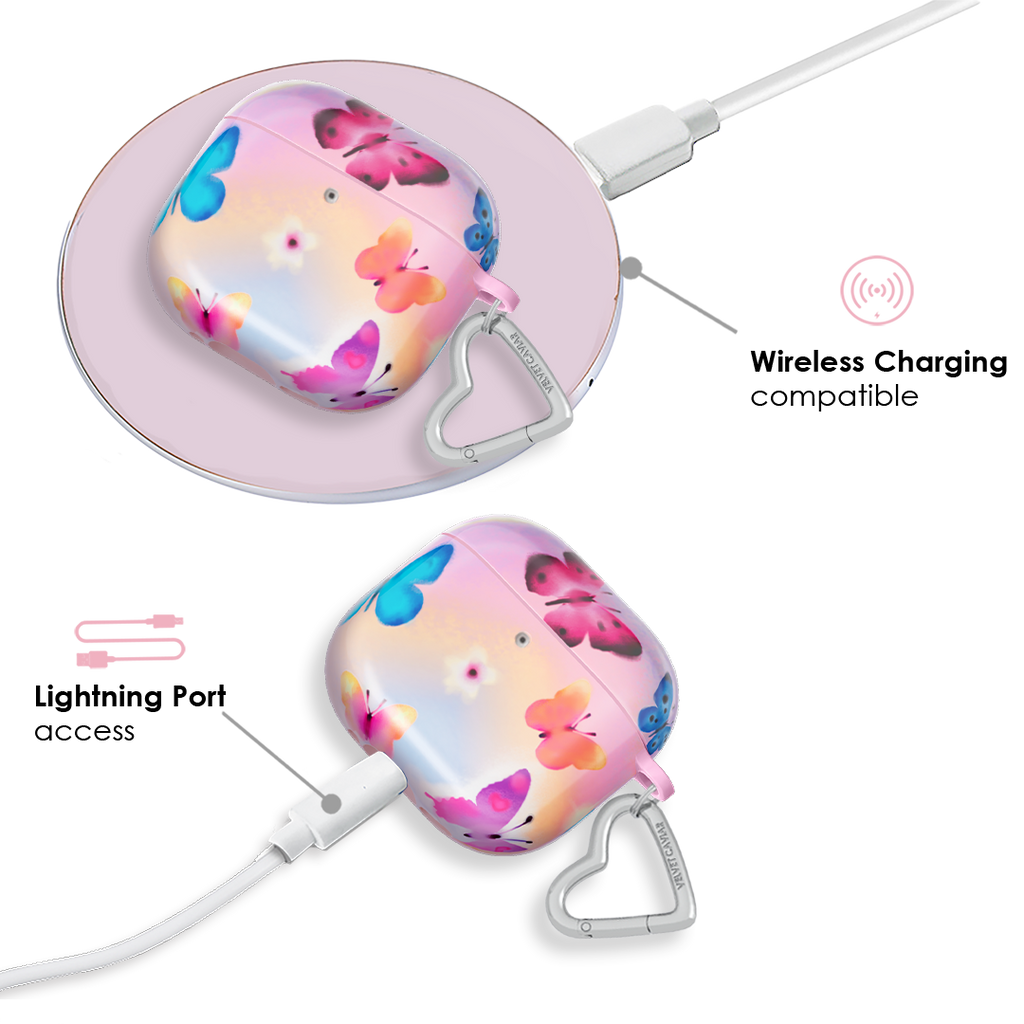 Aura Butterfly AirPod Case