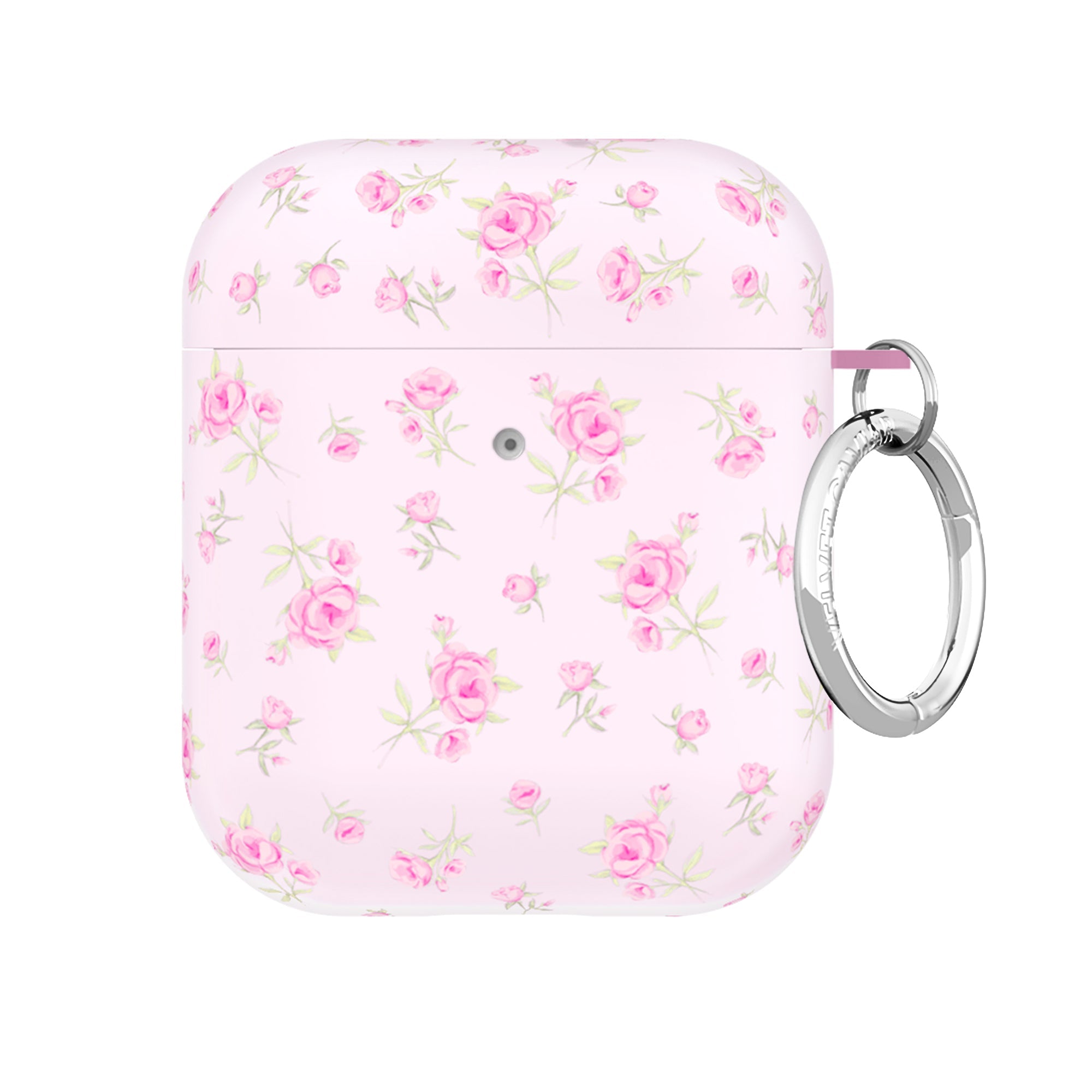Dainty Pink Floral AirPod Case