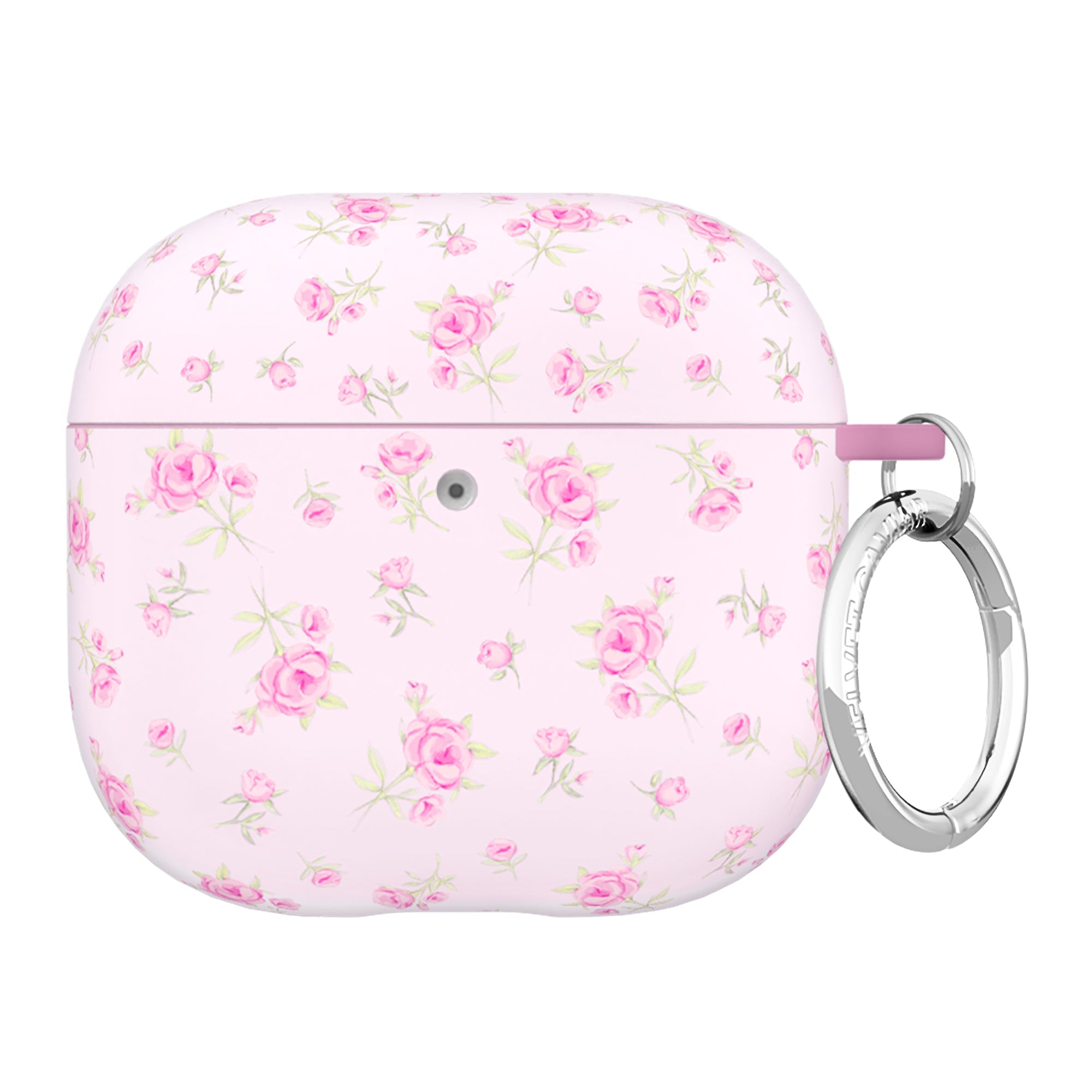 Dainty Pink Floral AirPod Case