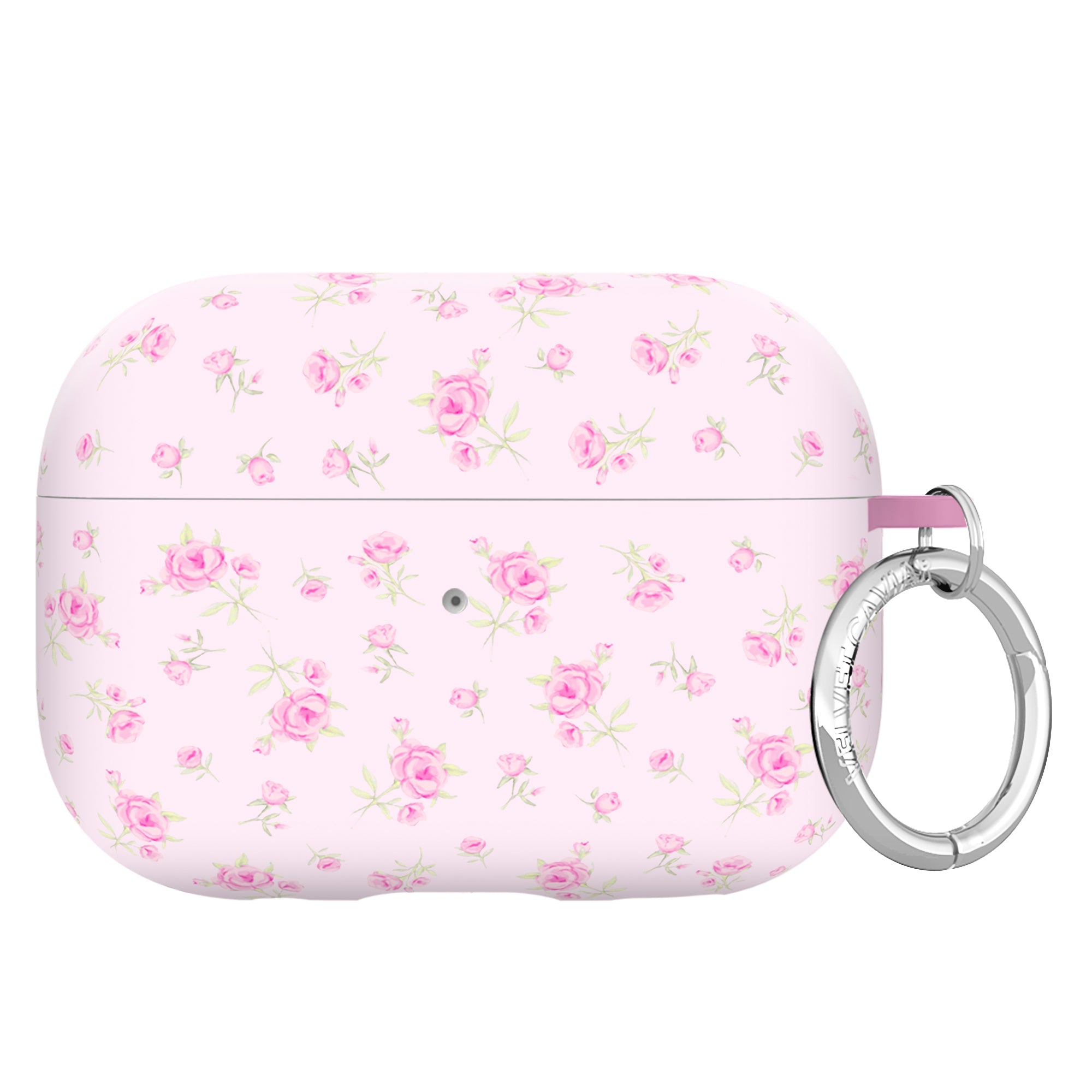 Dainty Pink Floral AirPod Case
