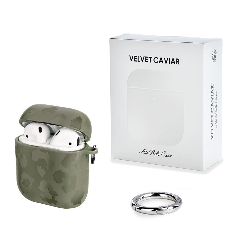 Olive Leopard AirPod Case