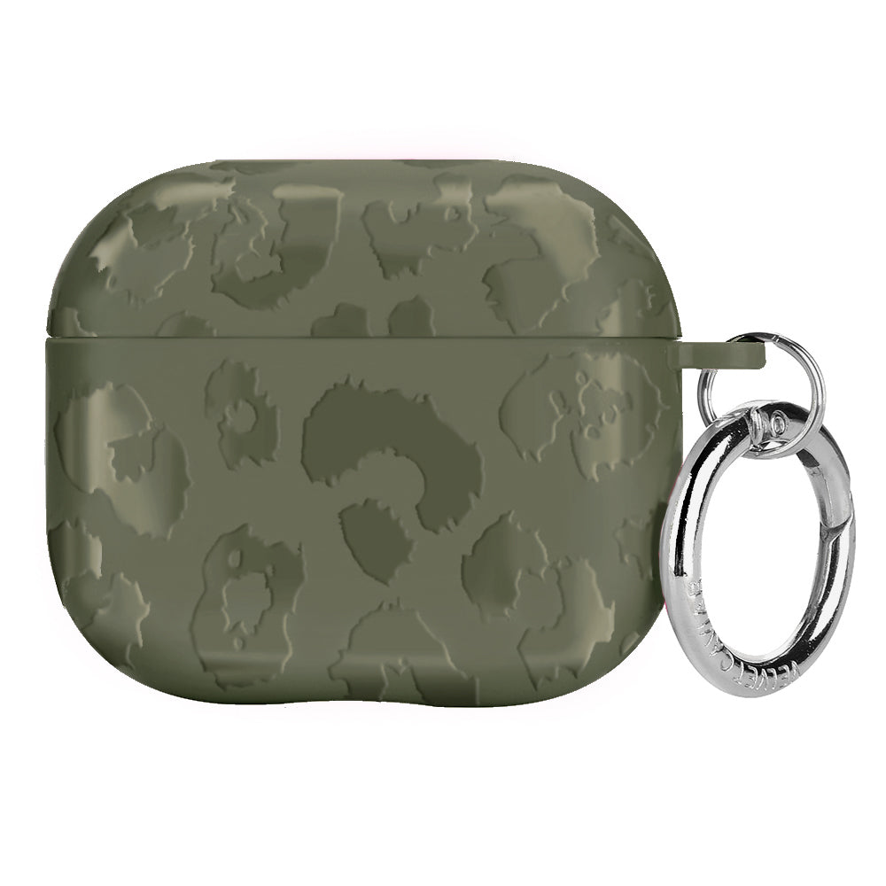 Olive Leopard AirPod Case
