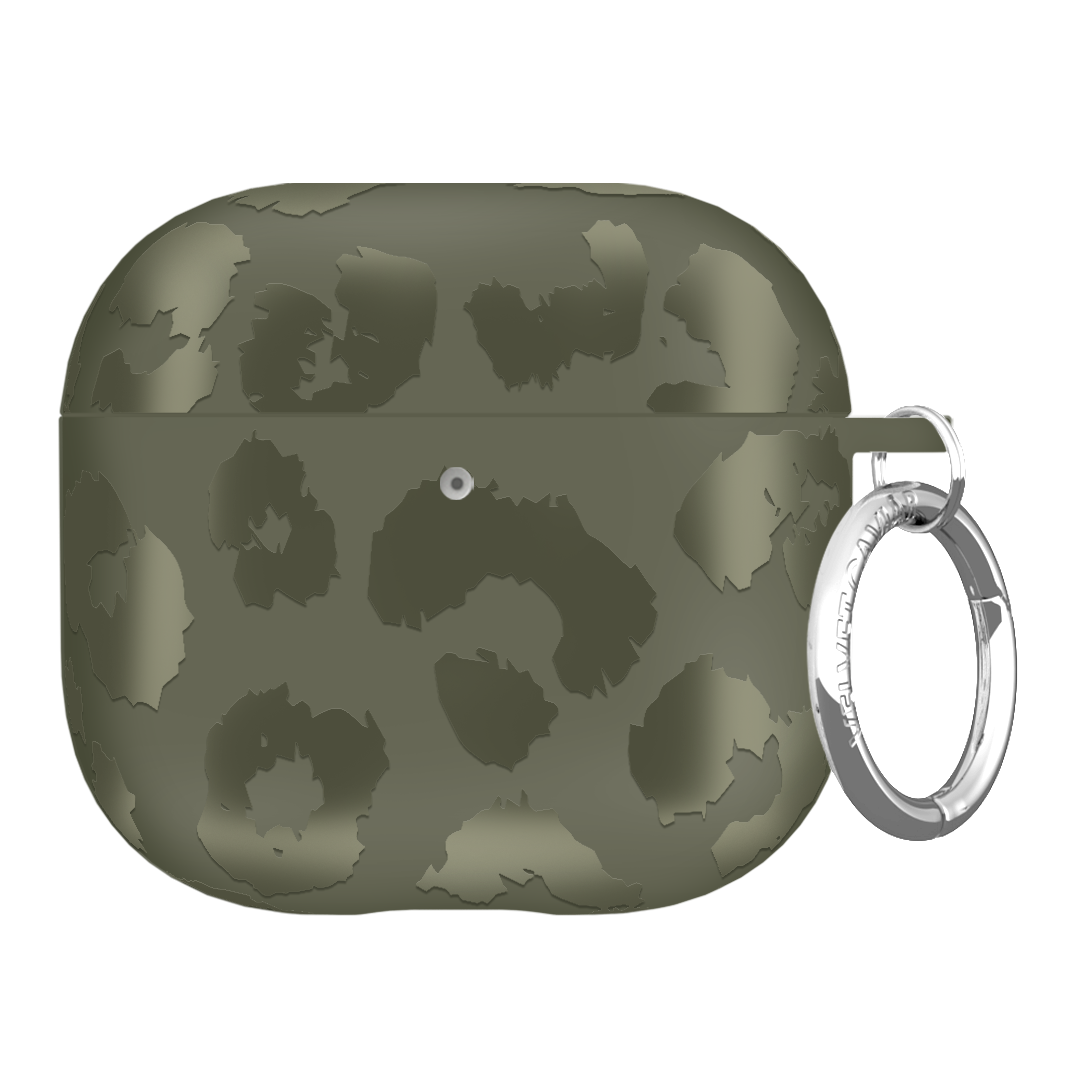 Olive Leopard AirPod Case
