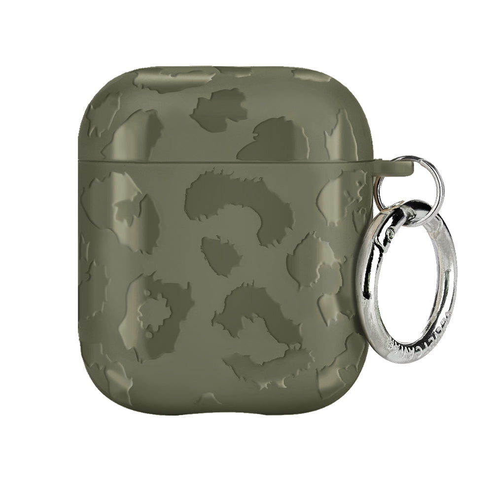 Olive Leopard AirPod Case
